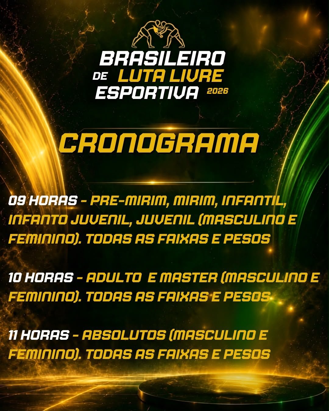 Cronograma do Evento